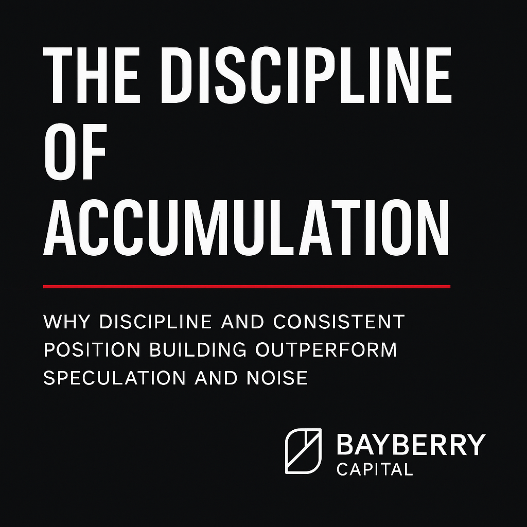 The Discipline of Accumulation